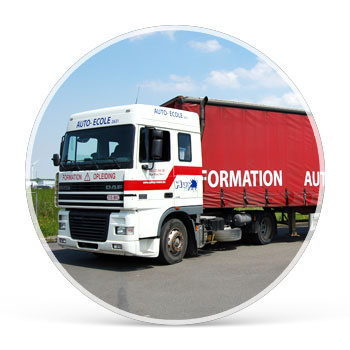 Permis de conduire camion remorque